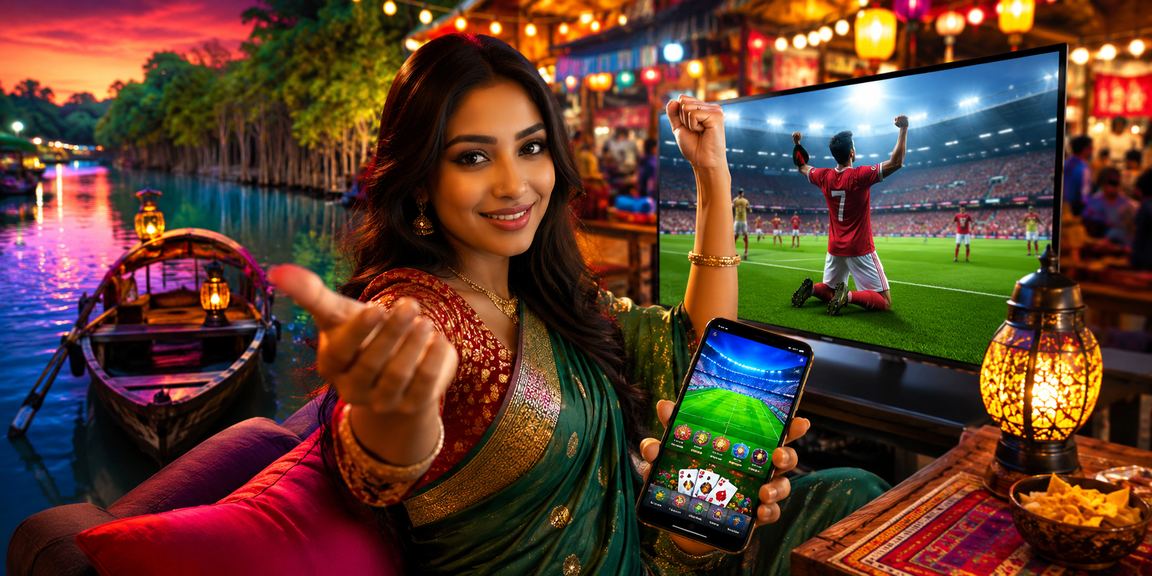 রাতের বাজারে খেলাধুলা ও অনলাইন ক্যাসিনো পরিবেশ